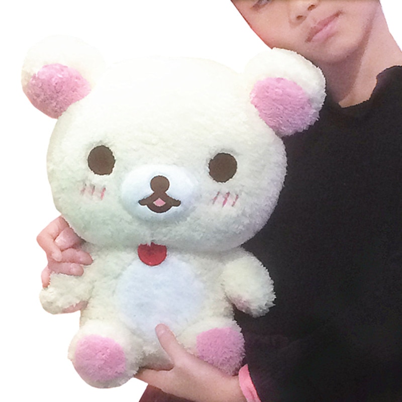 Cute Kawaii Rilakkuma Plush Toy Korilakkuma Bear Stuffed Animals Soft Doll 35cm Baby Kids Toys for - Rilakkuma Plush