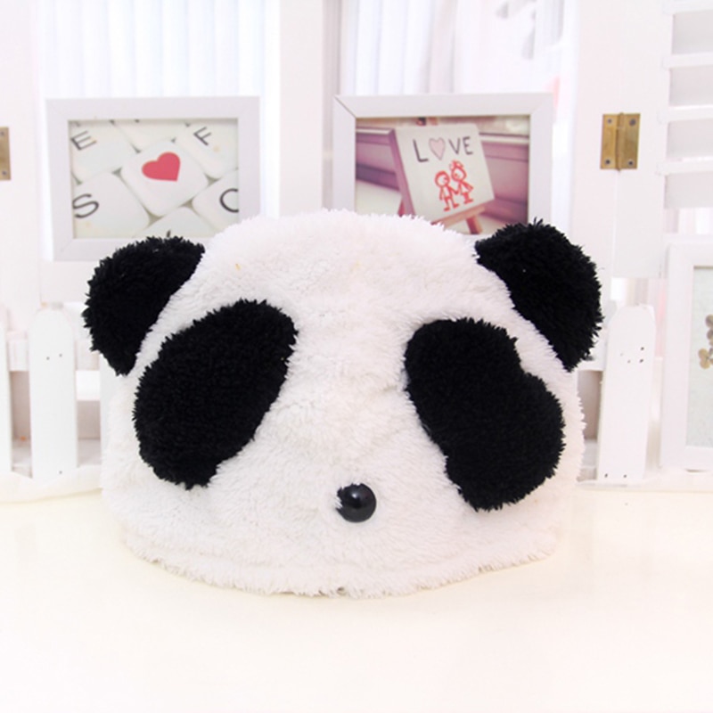 Rilakkuma cute Anime Plush toys bear Panda hat Headwear Keep warm soft Small animals Gift for 1 - Rilakkuma Plush